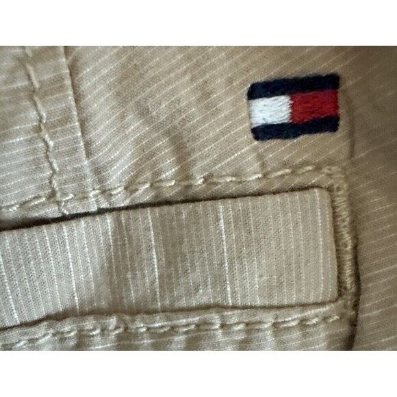 Men’s Tommy Hilfiger Tan Flat Front Chino Shorts 10” Size 38 - Picture 9 of 9